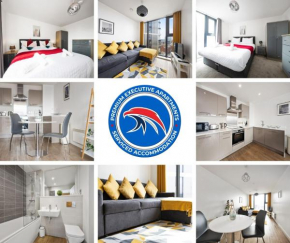 LONG STAYS - 30 & 15 PERCENT OFF MONTHLY & WEEKLY STAYS, PERFECT FOR BUSINESS, FAMILIES, RELOCATIONS AND LEISURE- Book Today at Premium Executive Serviced Apartments - Birmingham City Center - WestGat